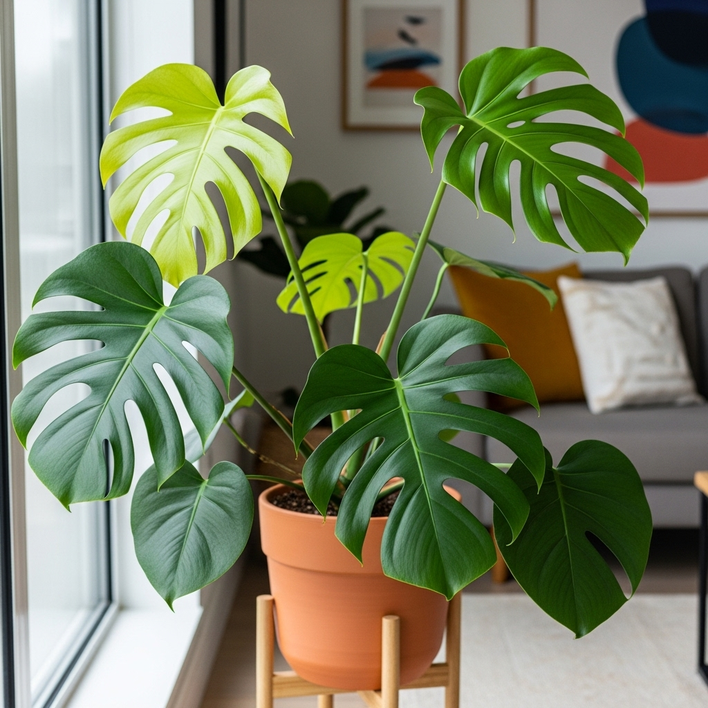 Monstera Deliciosa växt